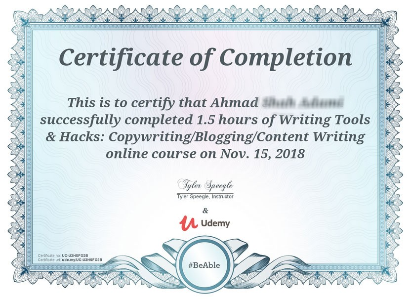 Udemy vs Udacity 2024: Certification